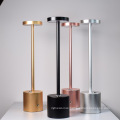 European Hotel modern LED Aluminium square table lamps